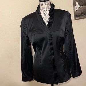 DD Collection, Black Ruffle Blazer, 4